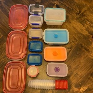 Rubermaid, Flat Stacks, Sistema, & Snap ware